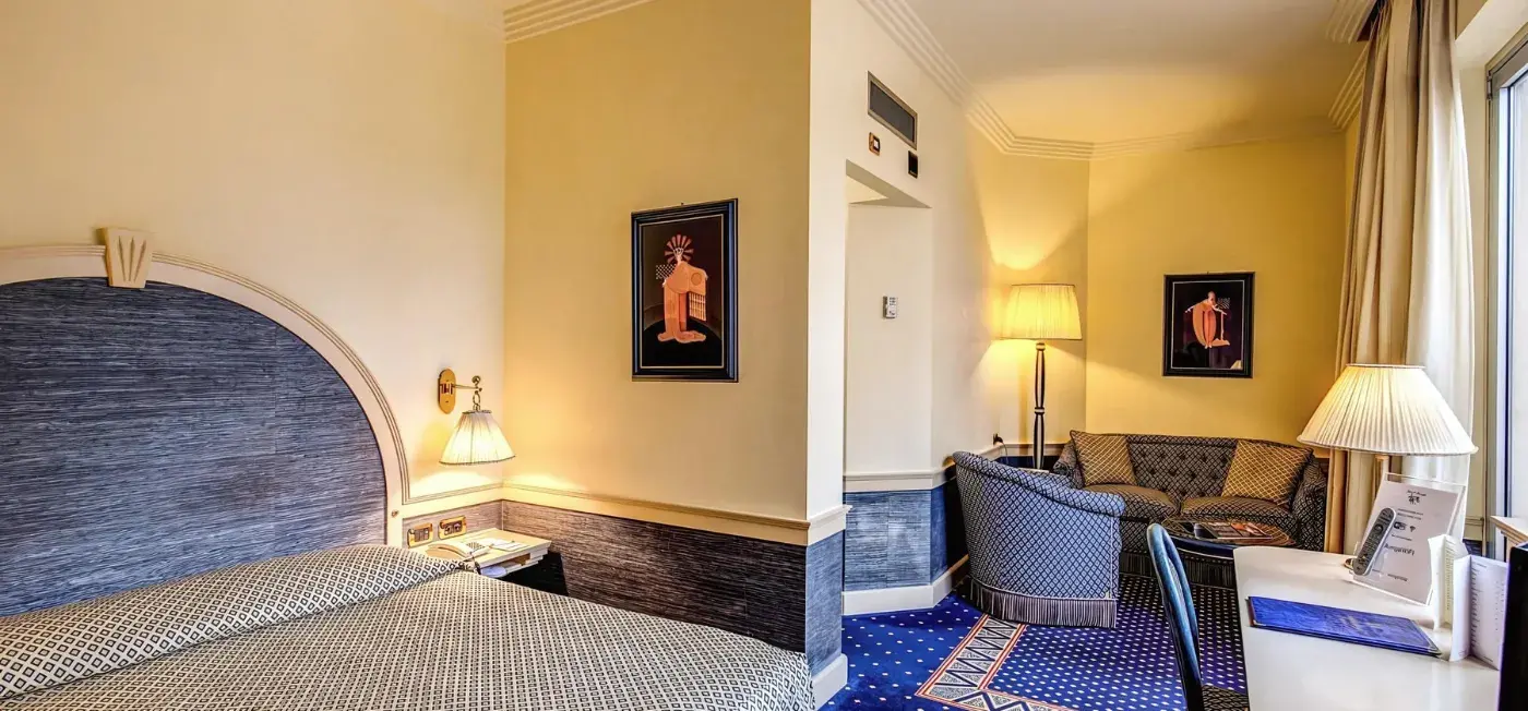Room view of Auriga Hotel Milan, Italy